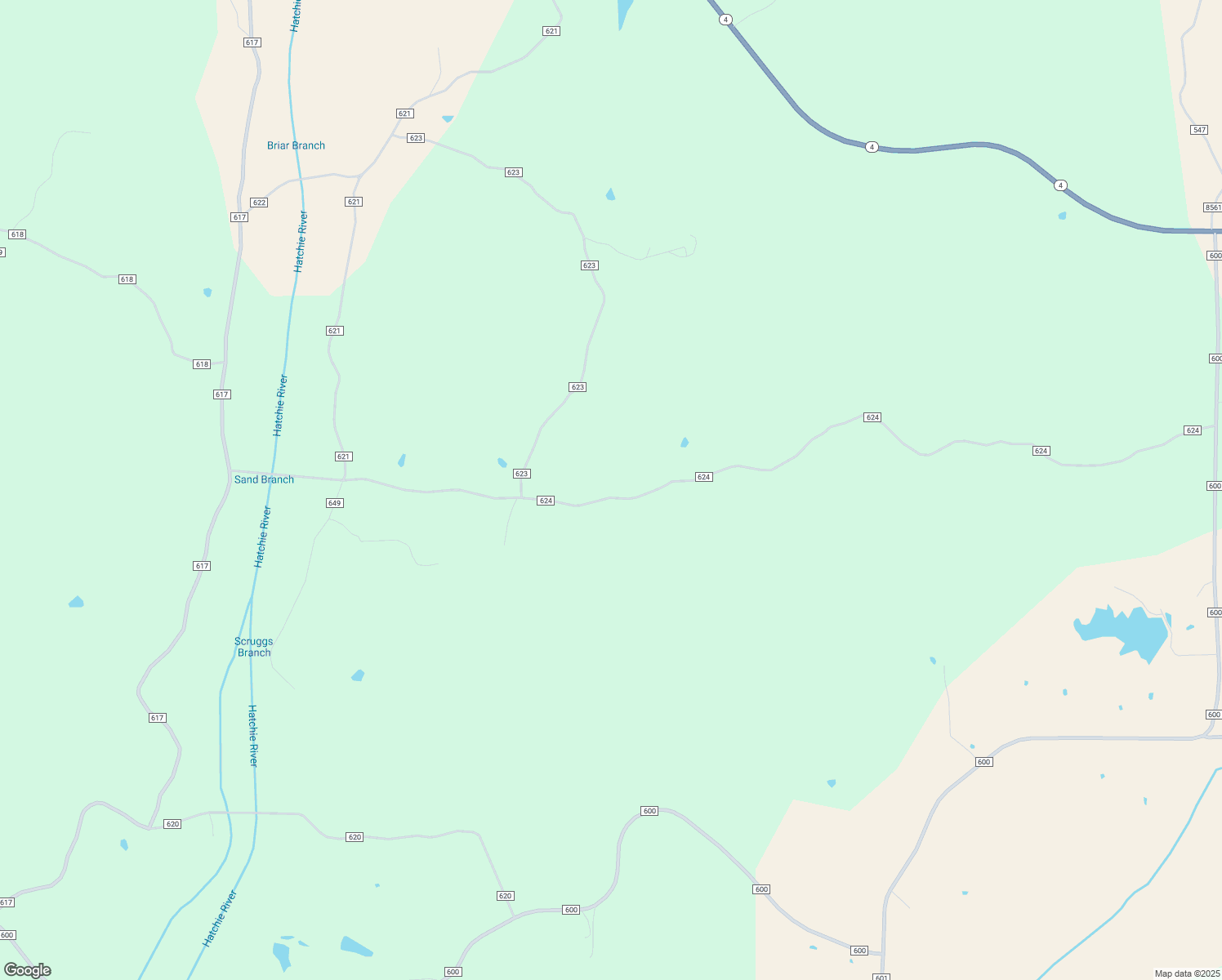 map of restaurants, bars, coffee shops, grocery stores, and more near 923-1203 County Road 624 in Ripley