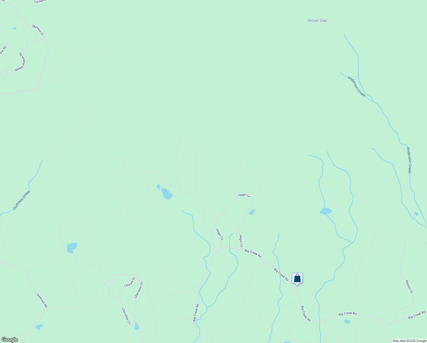 map of restaurants, bars, coffee shops, grocery stores, and more near 570 Scrougetown Road in Ellijay