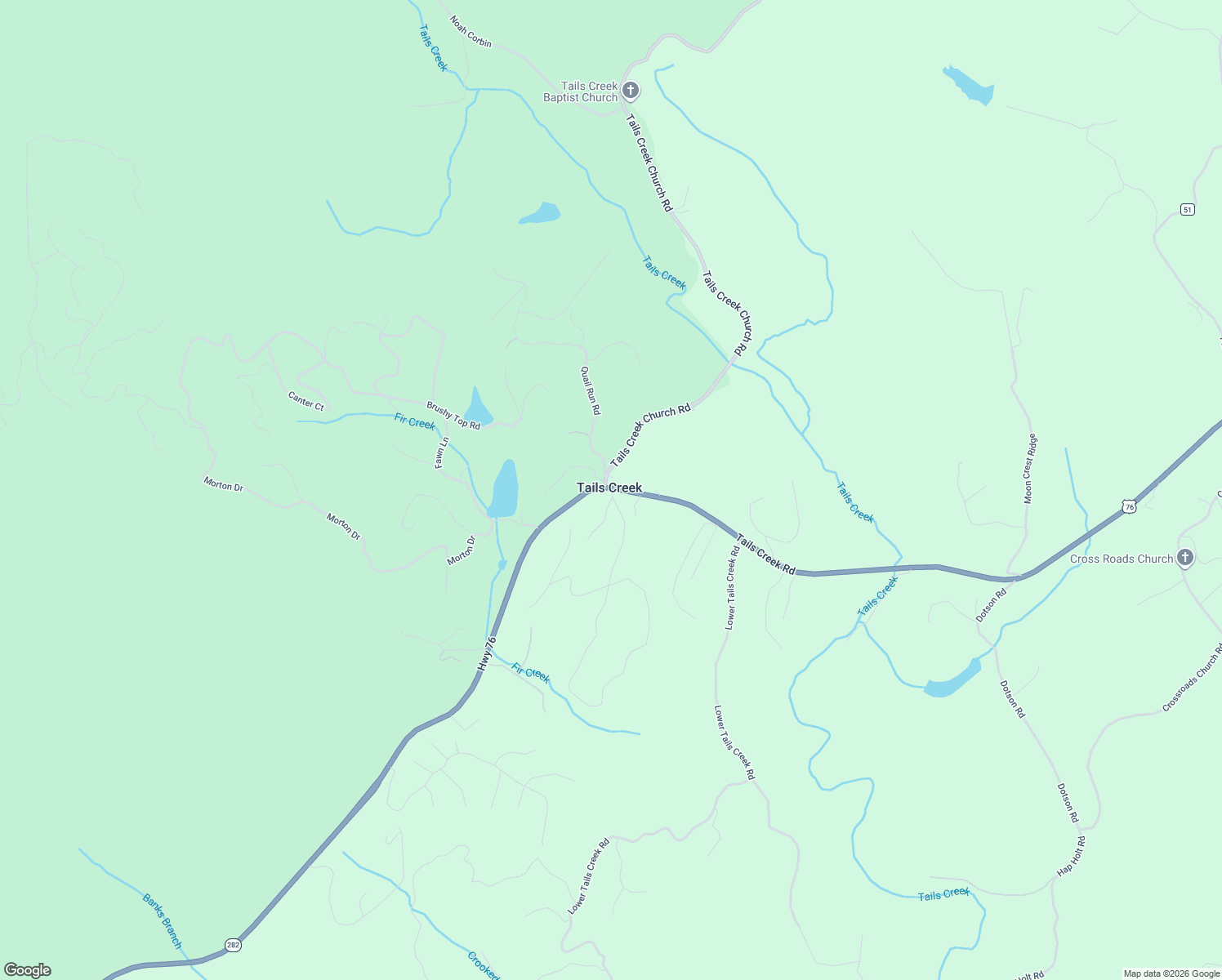 map of restaurants, bars, coffee shops, grocery stores, and more near 9061 Tails Creek Road in Ellijay
