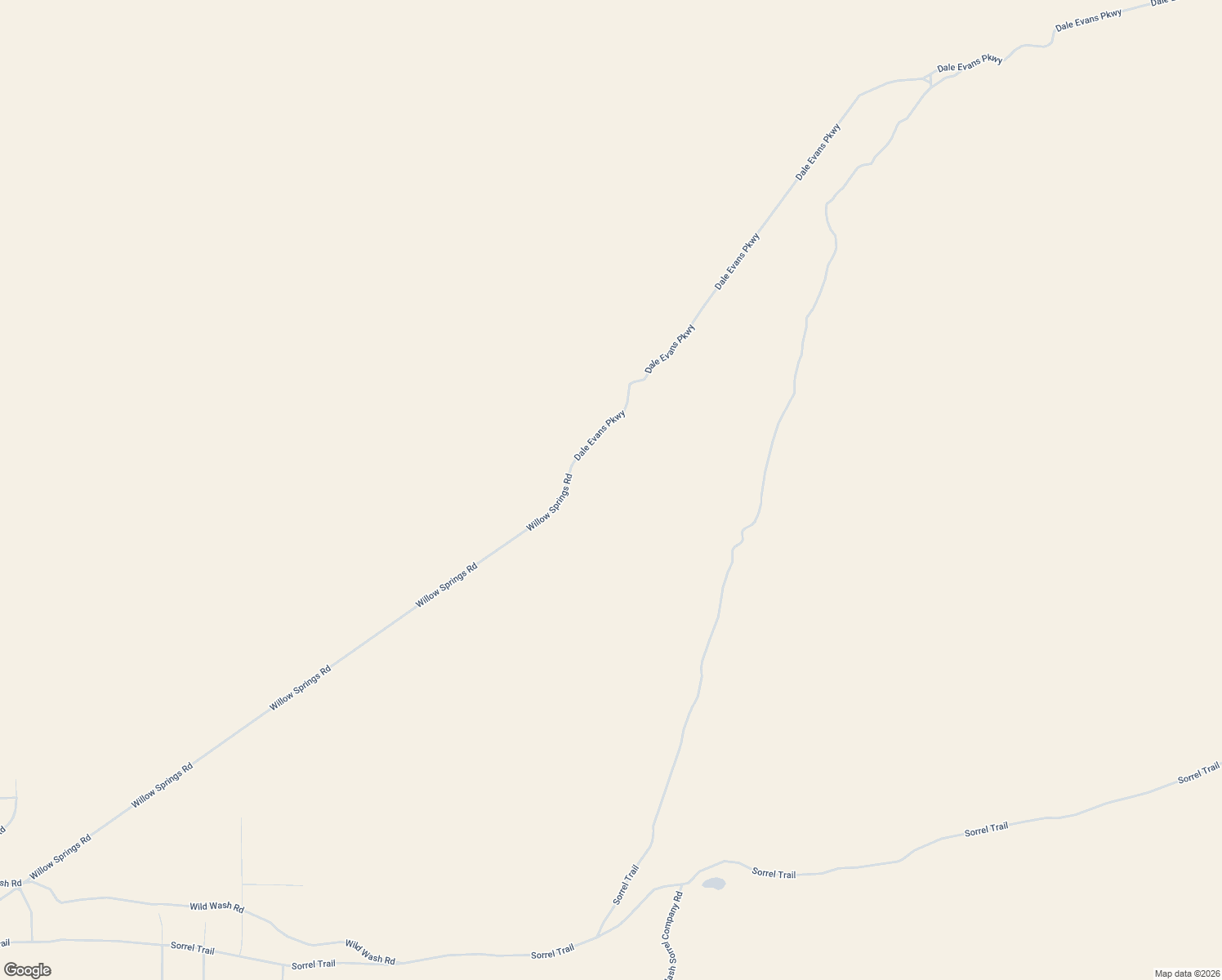 map of restaurants, bars, coffee shops, grocery stores, and more near Willow Springs Road in Apple Valley