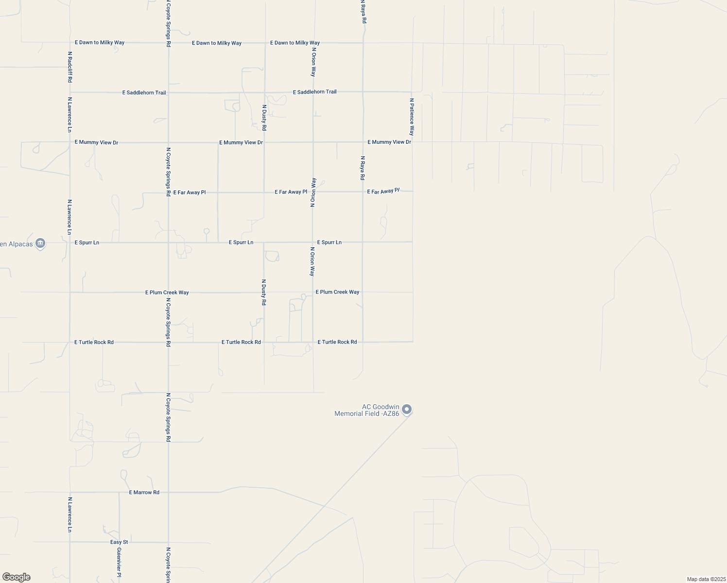 map of restaurants, bars, coffee shops, grocery stores, and more near 9800 East Plum Creek Way in Prescott Valley