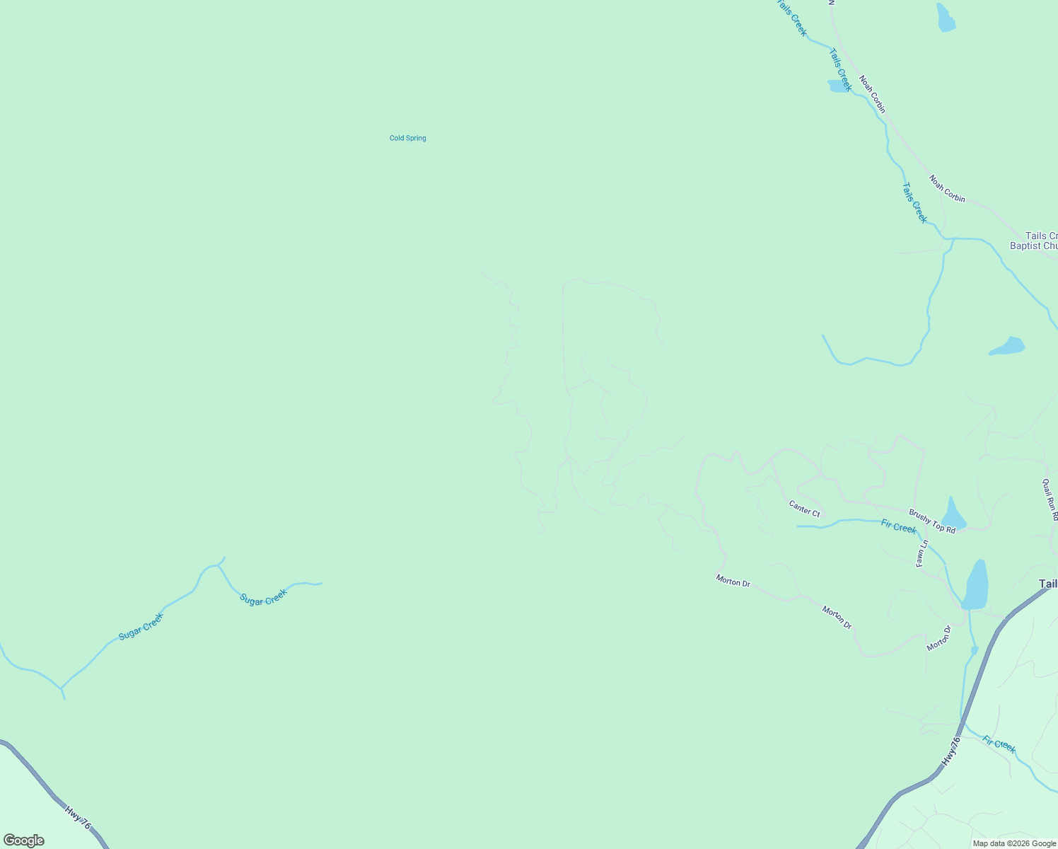 map of restaurants, bars, coffee shops, grocery stores, and more near 3798 Brushy Top Drive in Ellijay