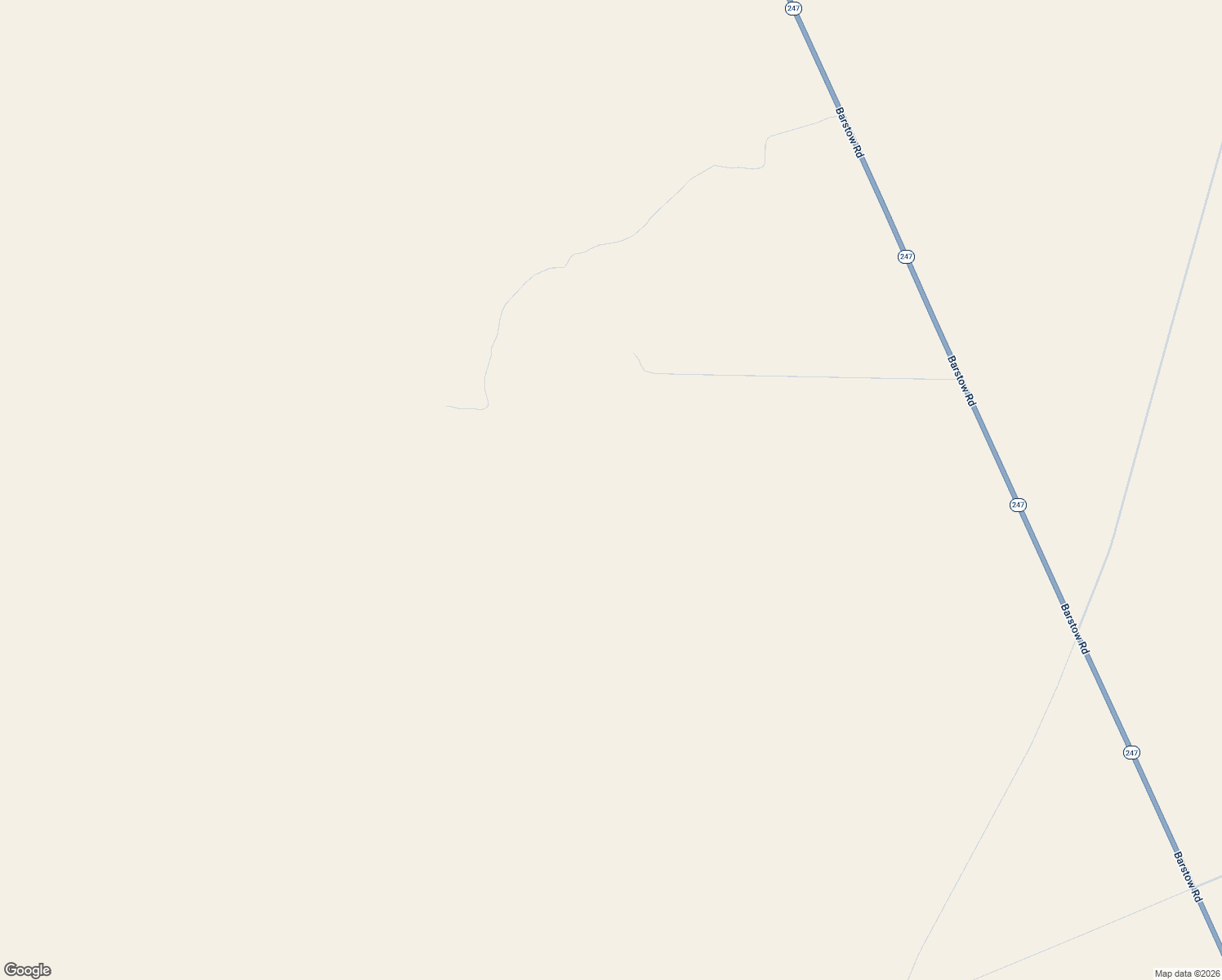 map of restaurants, bars, coffee shops, grocery stores, and more near Brack Road in Lucerne Valley