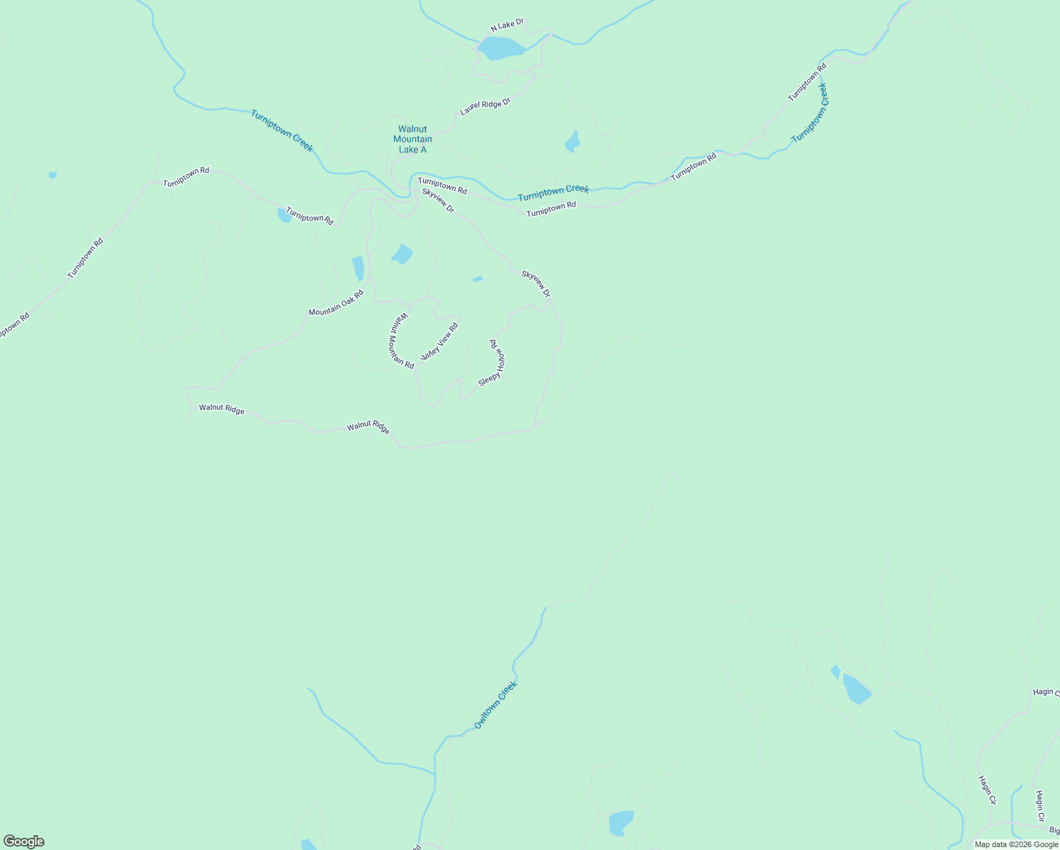 map of restaurants, bars, coffee shops, grocery stores, and more near 1225 Walnut Ridge in Ellijay