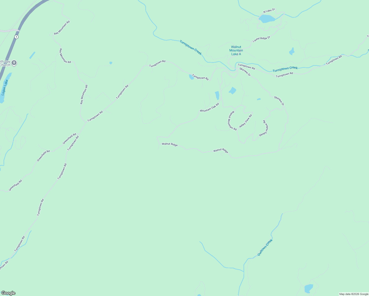 map of restaurants, bars, coffee shops, grocery stores, and more near 212 Walnut Ridge in Ellijay