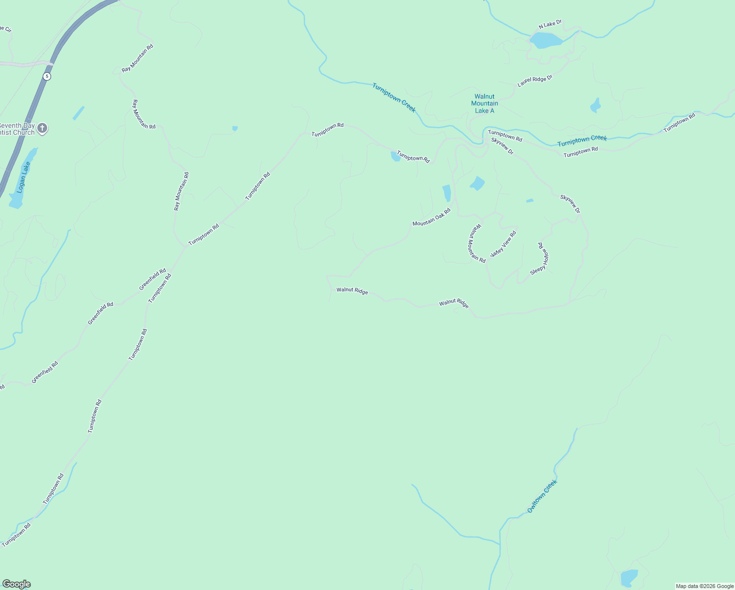 map of restaurants, bars, coffee shops, grocery stores, and more near 212 Walnut Ridge in Ellijay