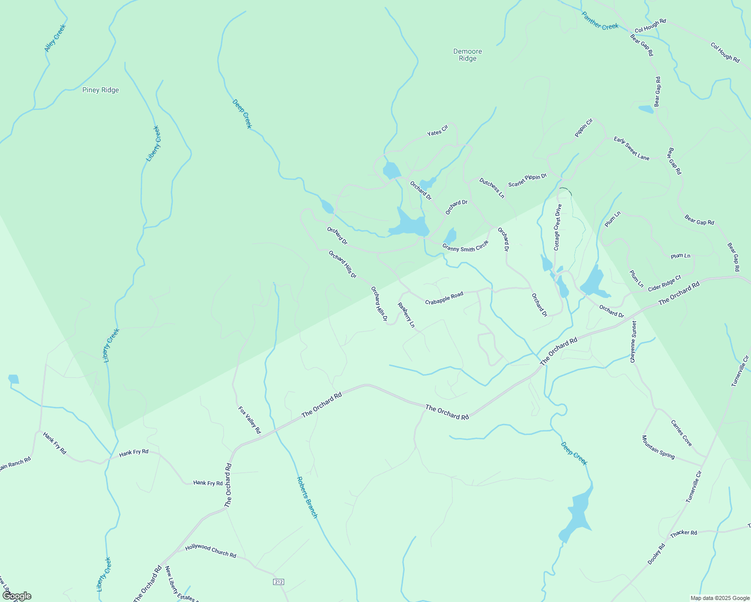 map of restaurants, bars, coffee shops, grocery stores, and more near 511 Orchard Hills Drive in Clarkesville