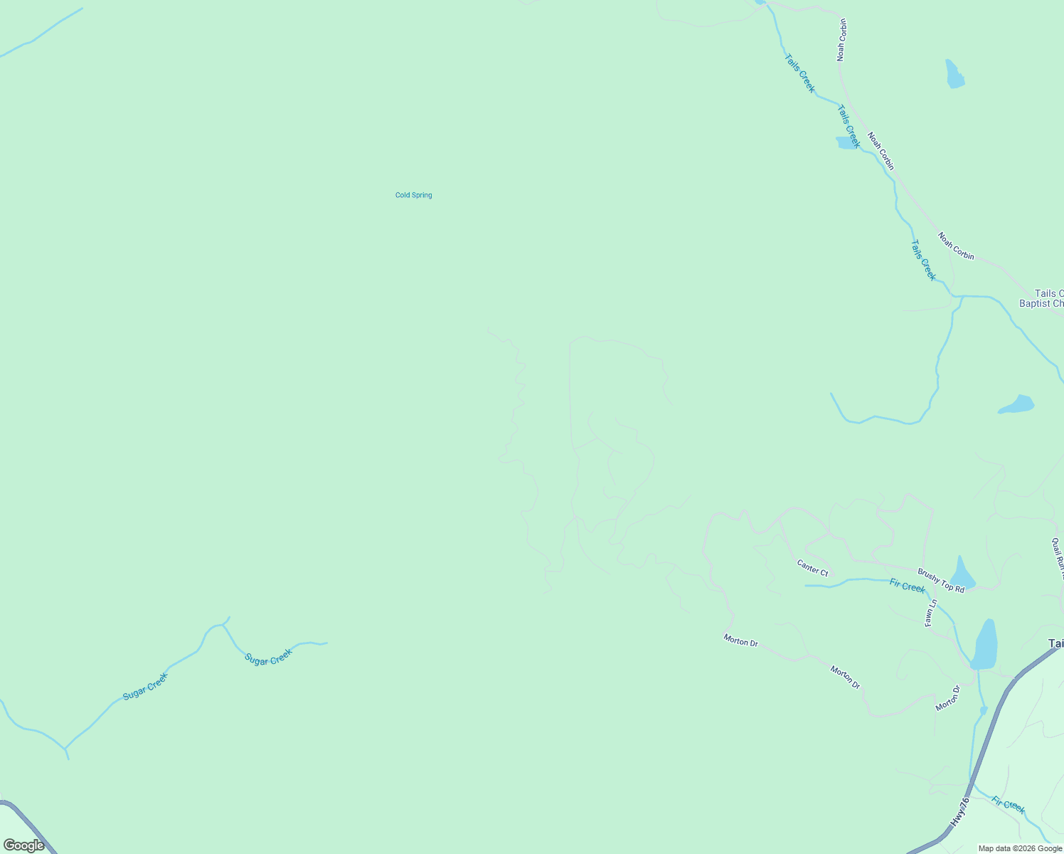 map of restaurants, bars, coffee shops, grocery stores, and more near 395 Dowel Circle in Ellijay
