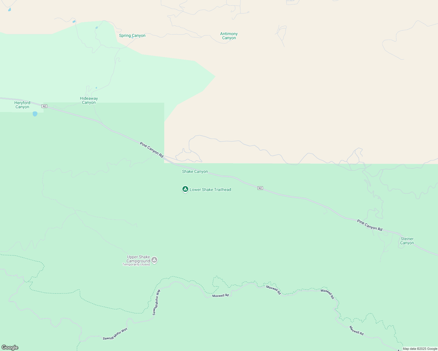 map of restaurants, bars, coffee shops, grocery stores, and more near 20811 Pine Canyon Road in Lake Hughes