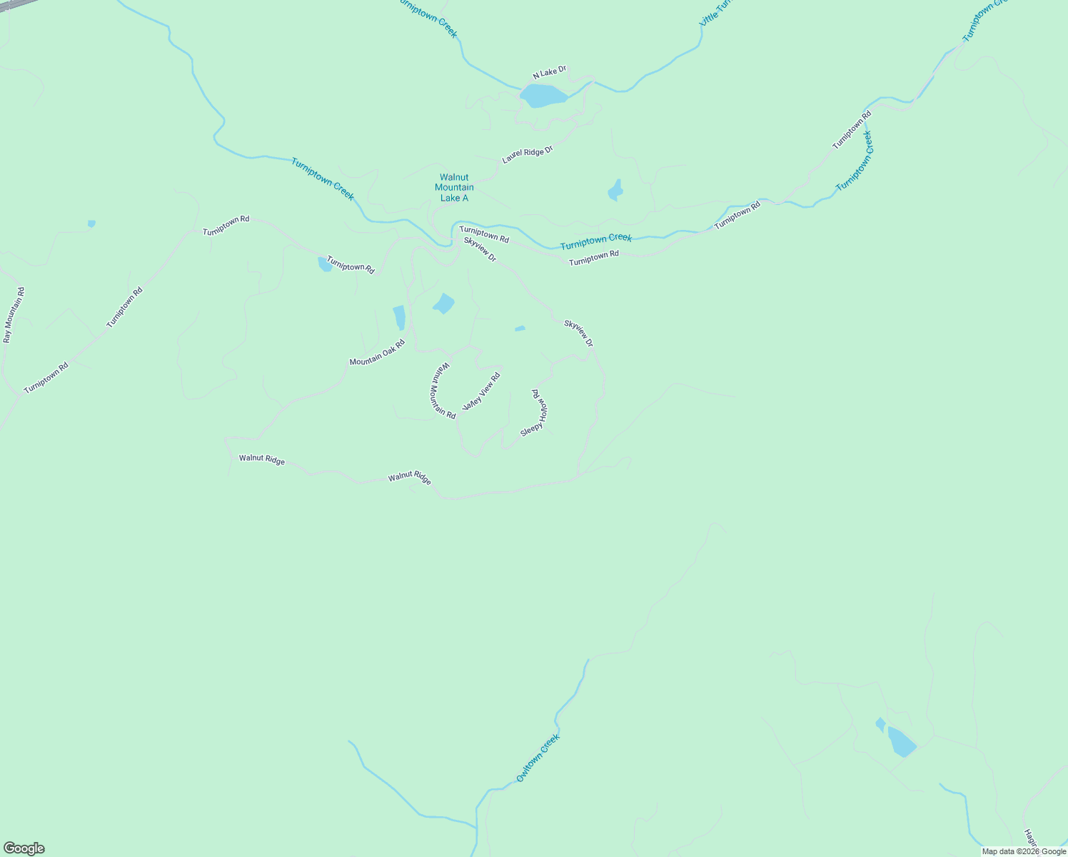 map of restaurants, bars, coffee shops, grocery stores, and more near Sleepy Court in Ellijay