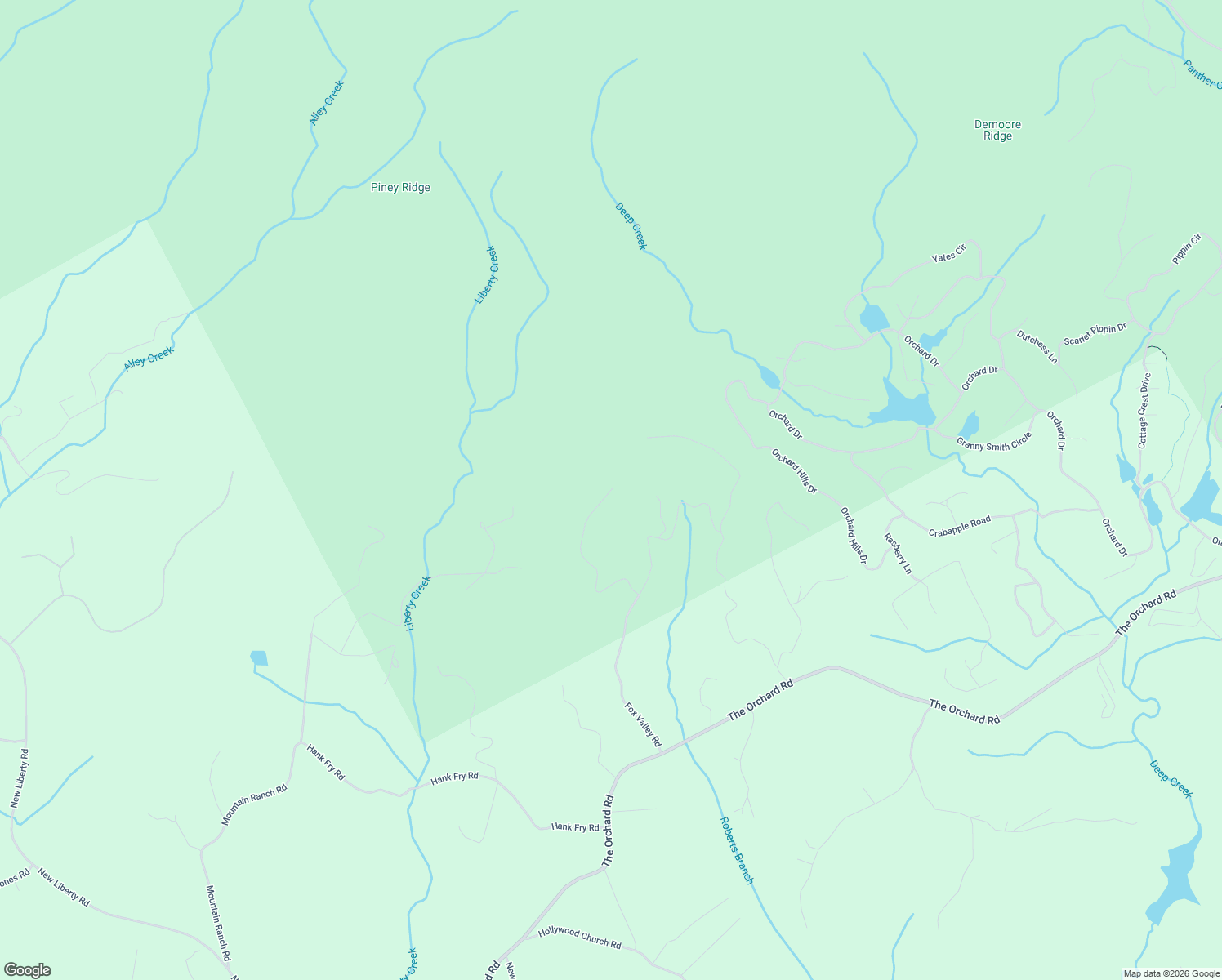 map of restaurants, bars, coffee shops, grocery stores, and more near 906 Fox Valley Rd in Clarkesville