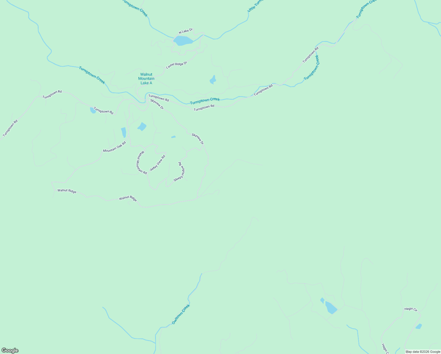 map of restaurants, bars, coffee shops, grocery stores, and more near 1464 Walnut Ridge in Ellijay