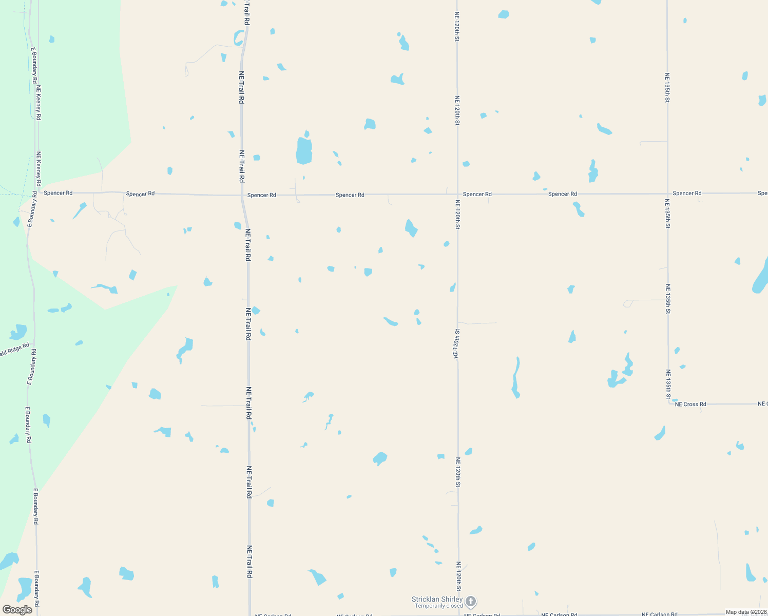 map of restaurants, bars, coffee shops, grocery stores, and more near 11527 Northeast Spencer Road in Elgin