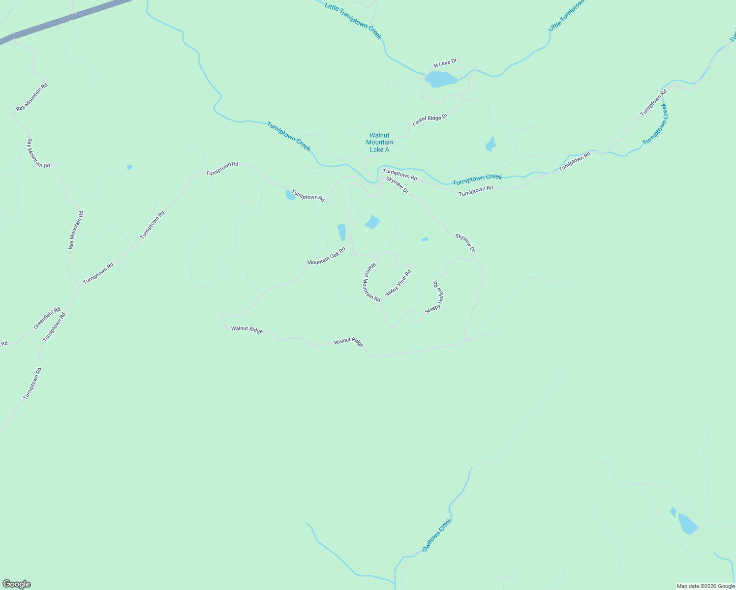 map of restaurants, bars, coffee shops, grocery stores, and more near 415 Walnut Mountain Road in Ellijay