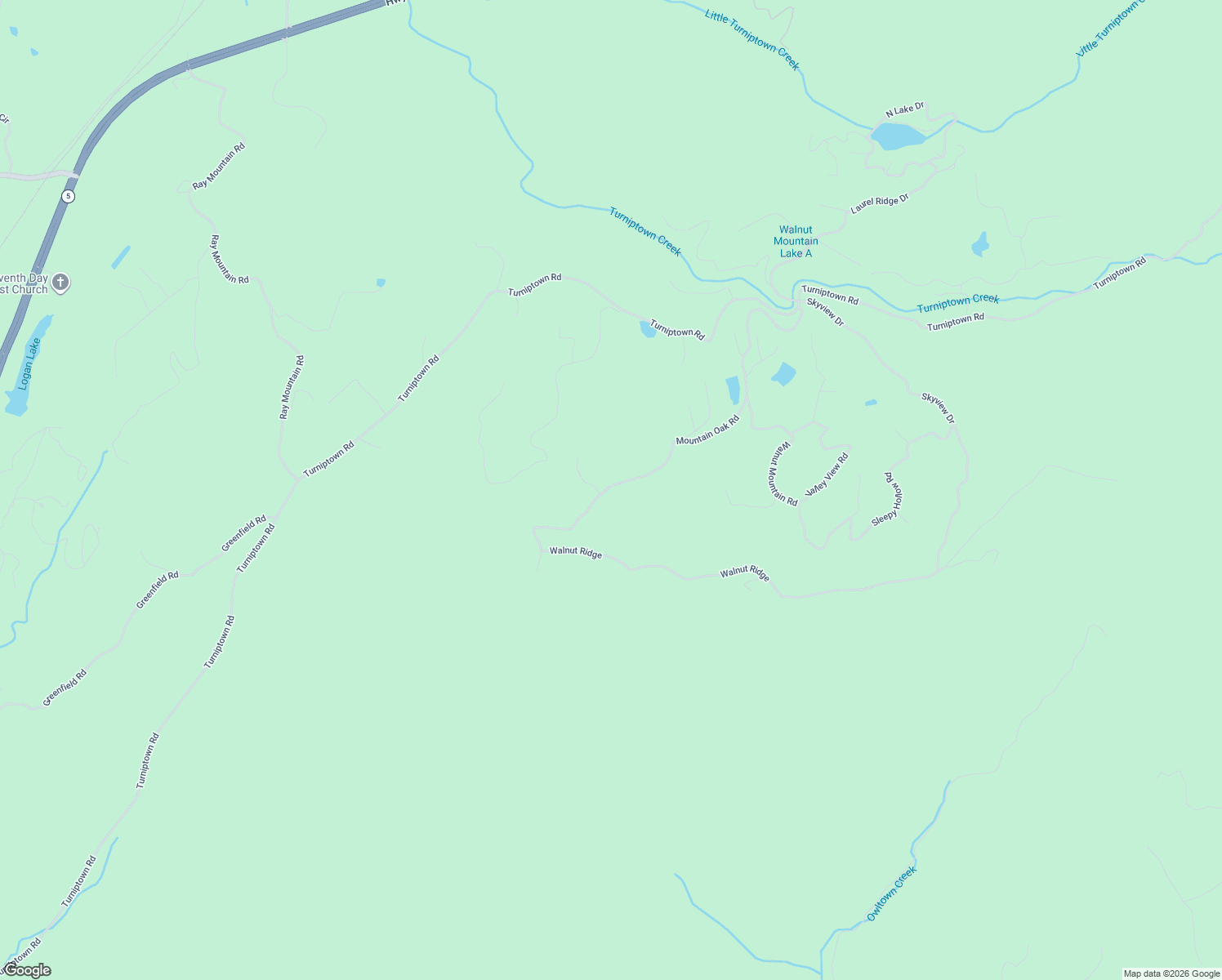 map of restaurants, bars, coffee shops, grocery stores, and more near 1025 Mountain Oak Road in Ellijay