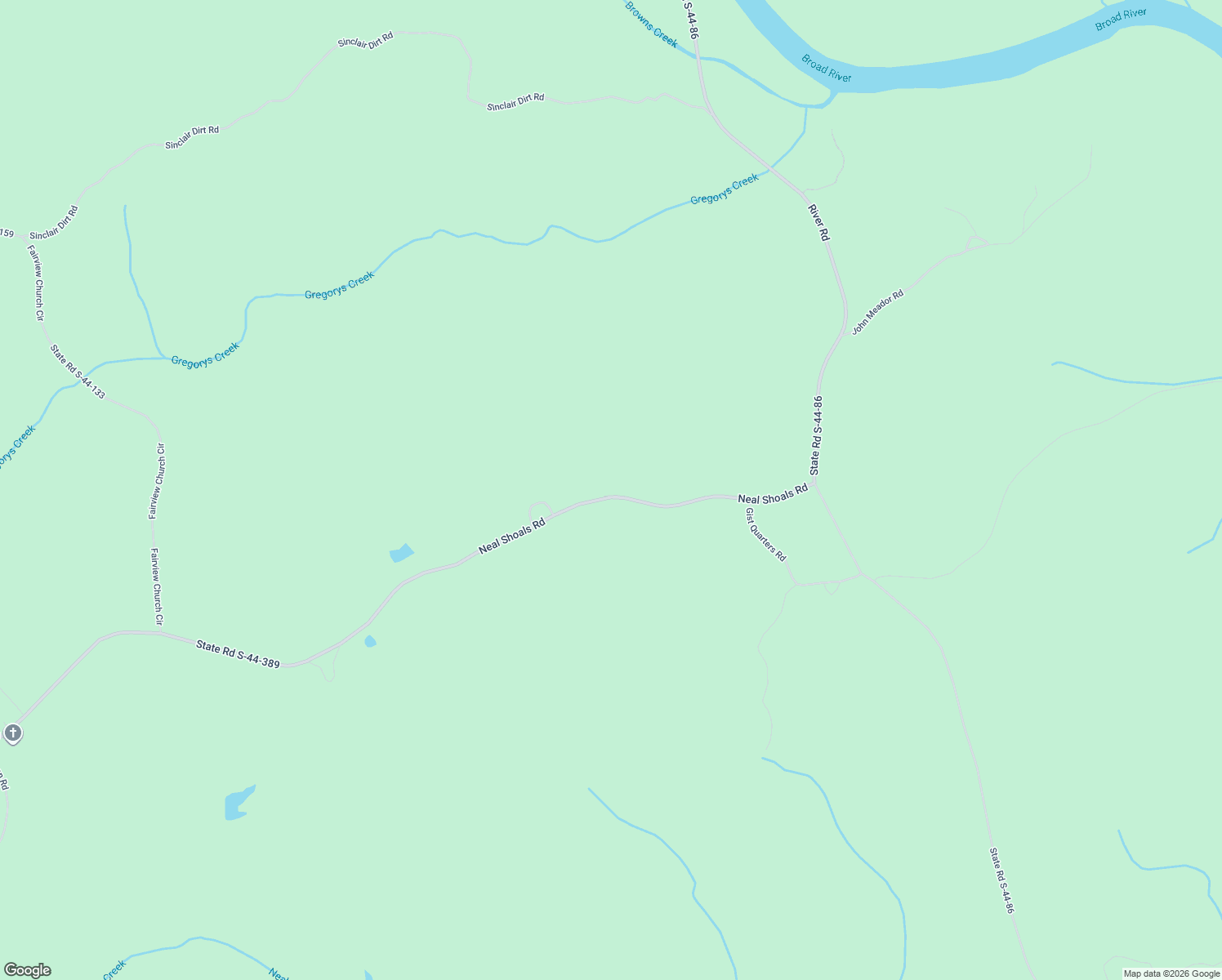 map of restaurants, bars, coffee shops, grocery stores, and more near 2005 Neal Shoals Road in Union