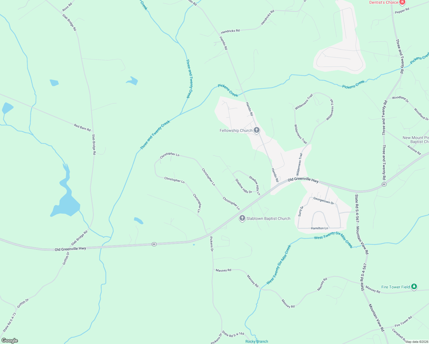 map of restaurants, bars, coffee shops, grocery stores, and more near 1200 Christopher Lane in Liberty