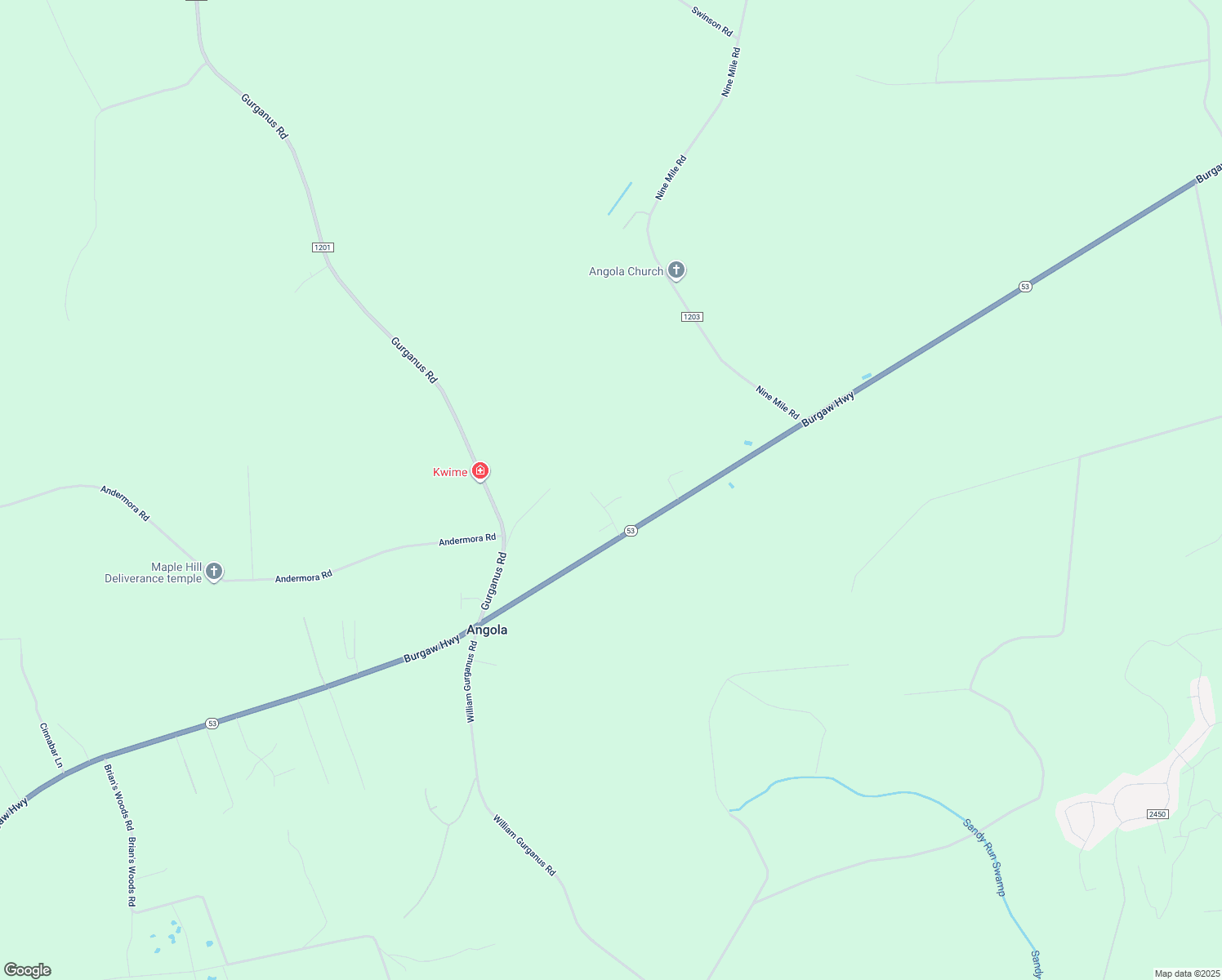 map of restaurants, bars, coffee shops, grocery stores, and more near 304 Brittney Court in Maple Hill