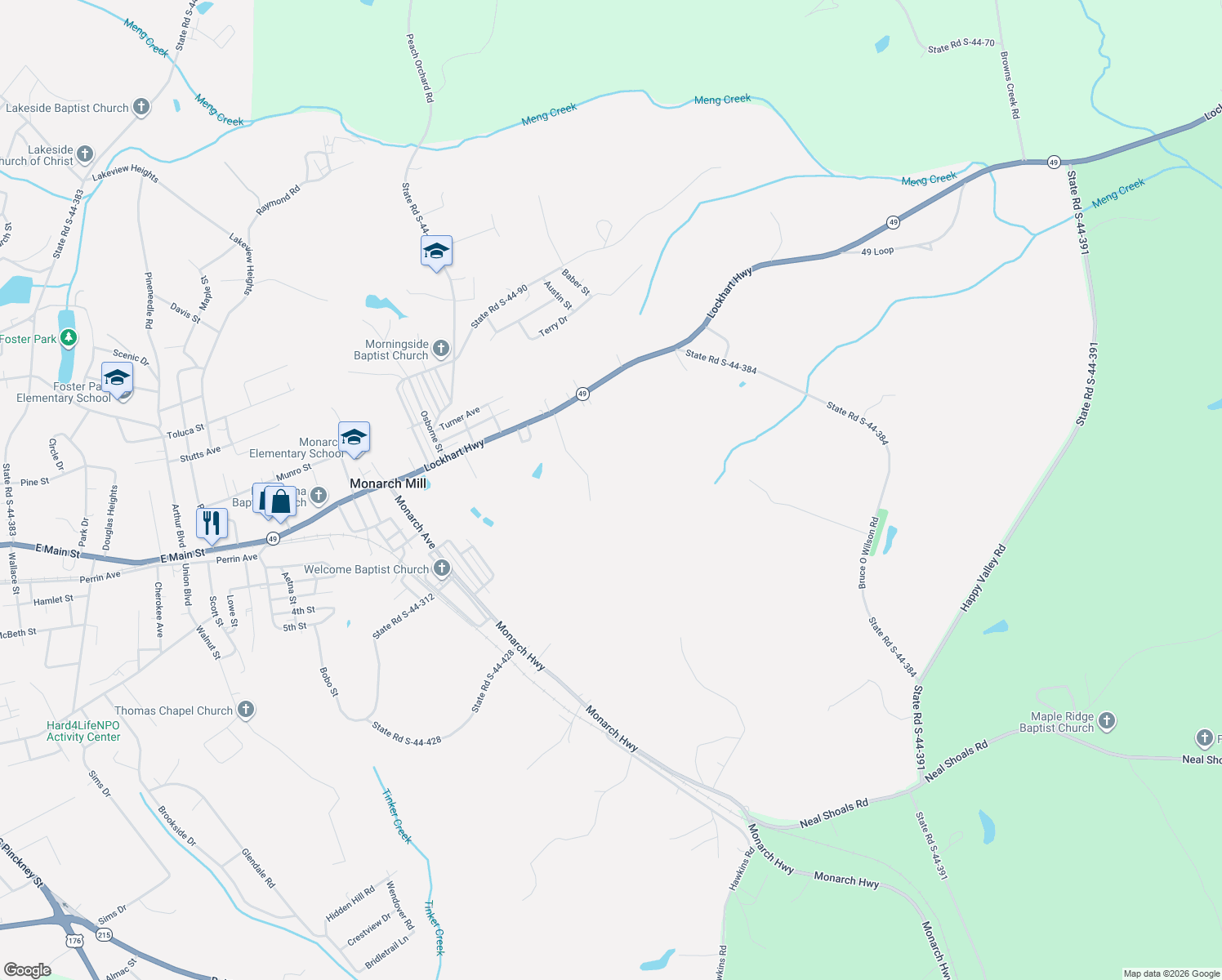 map of restaurants, bars, coffee shops, grocery stores, and more near 194 Ellis Street in Union