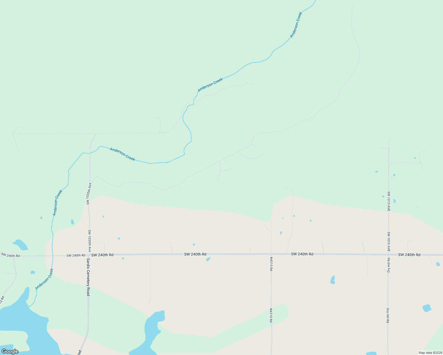 map of restaurants, bars, coffee shops, grocery stores, and more near Floyce Drive in Wilburton