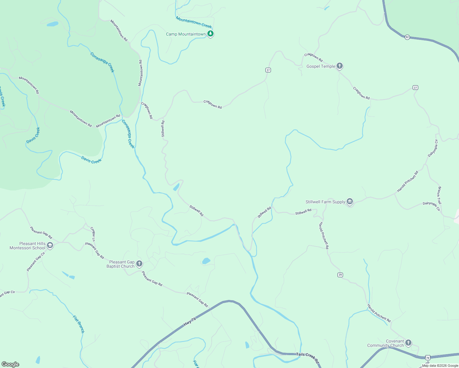 map of restaurants, bars, coffee shops, grocery stores, and more near in Ellijay