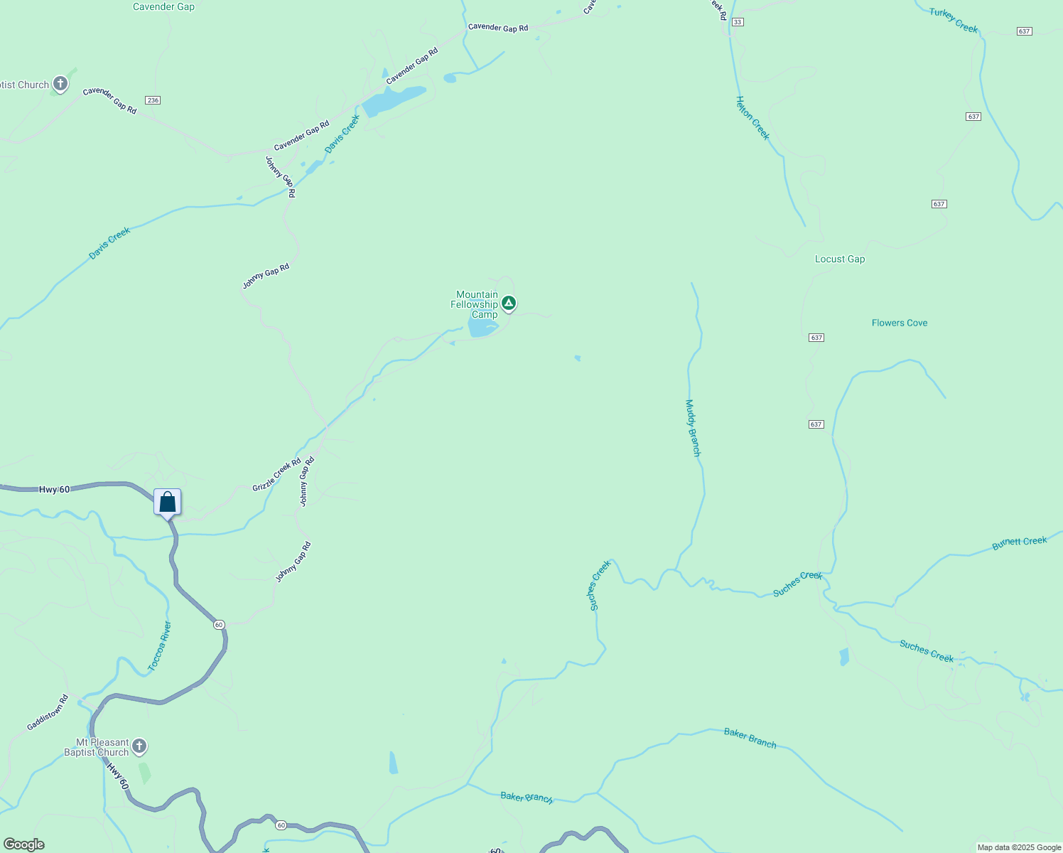 map of restaurants, bars, coffee shops, grocery stores, and more near in Suches