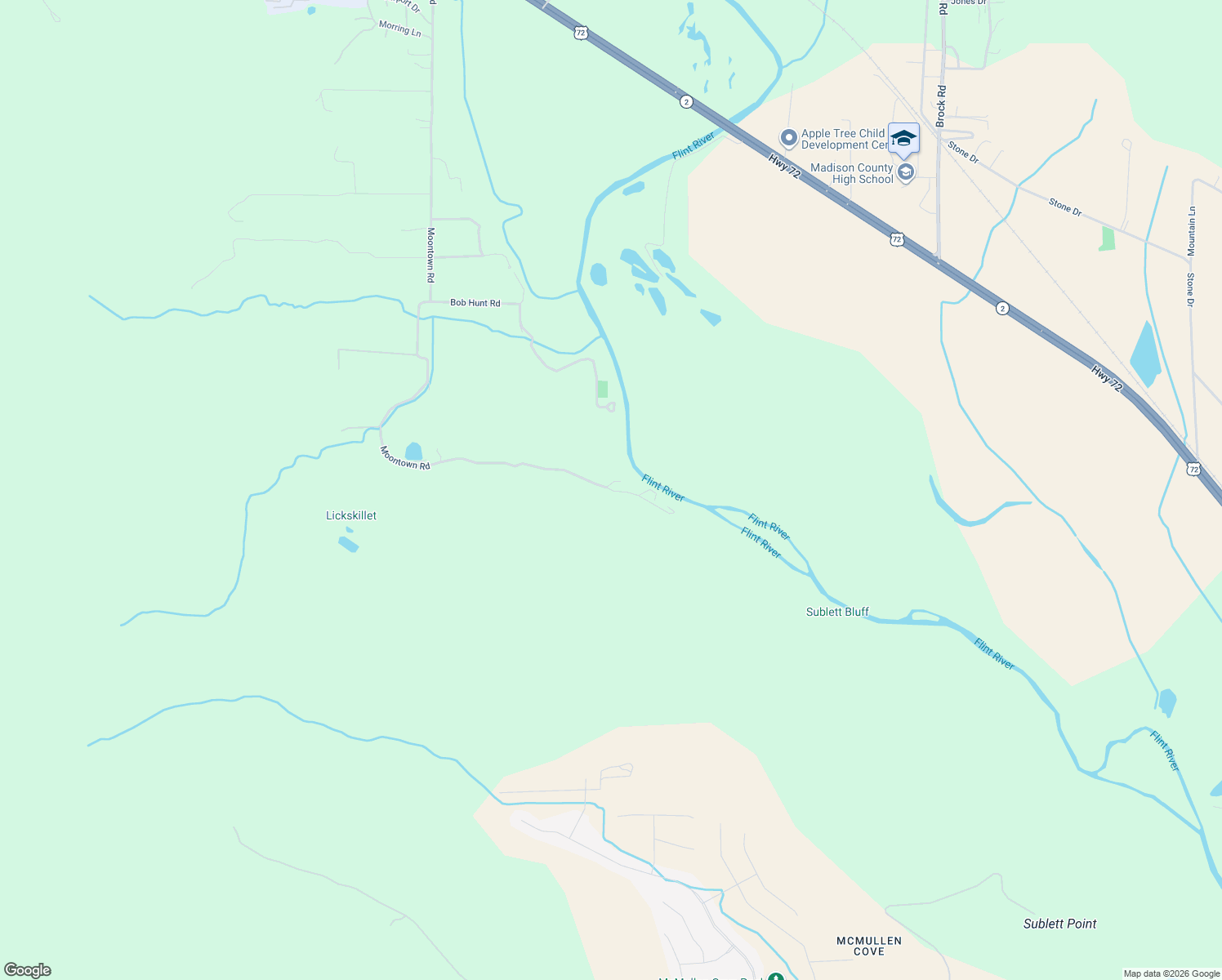 map of restaurants, bars, coffee shops, grocery stores, and more near 163 Berry Road in Brownsboro