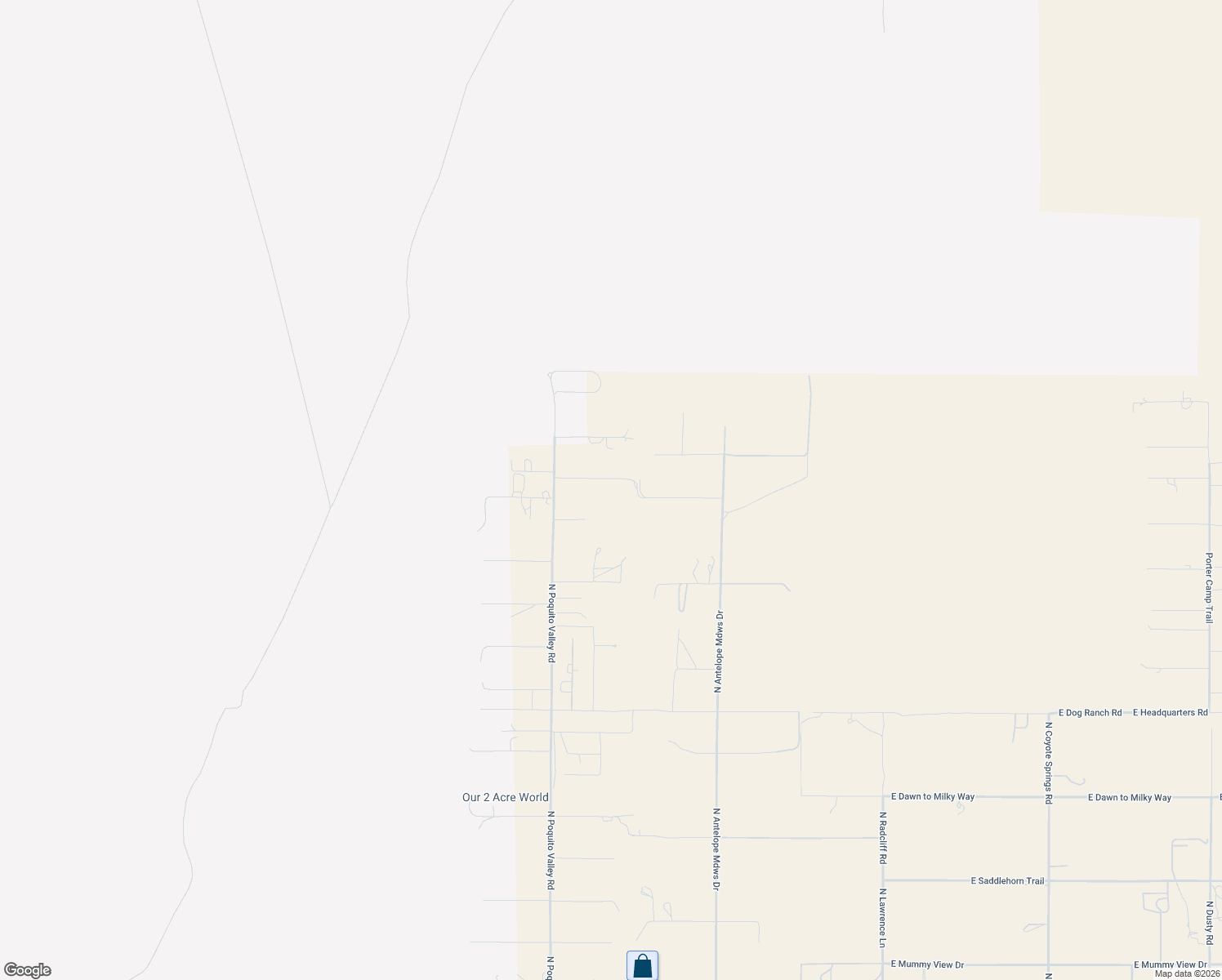 map of restaurants, bars, coffee shops, grocery stores, and more near 7425 East Danlo Drive in Prescott Valley