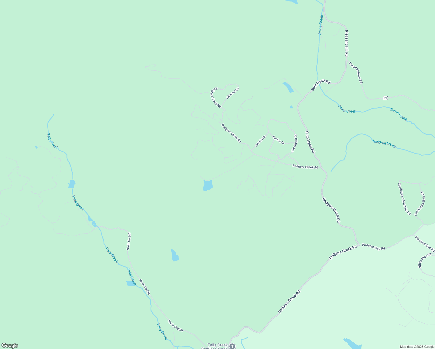 map of restaurants, bars, coffee shops, grocery stores, and more near 210 Llama Lane in Ellijay