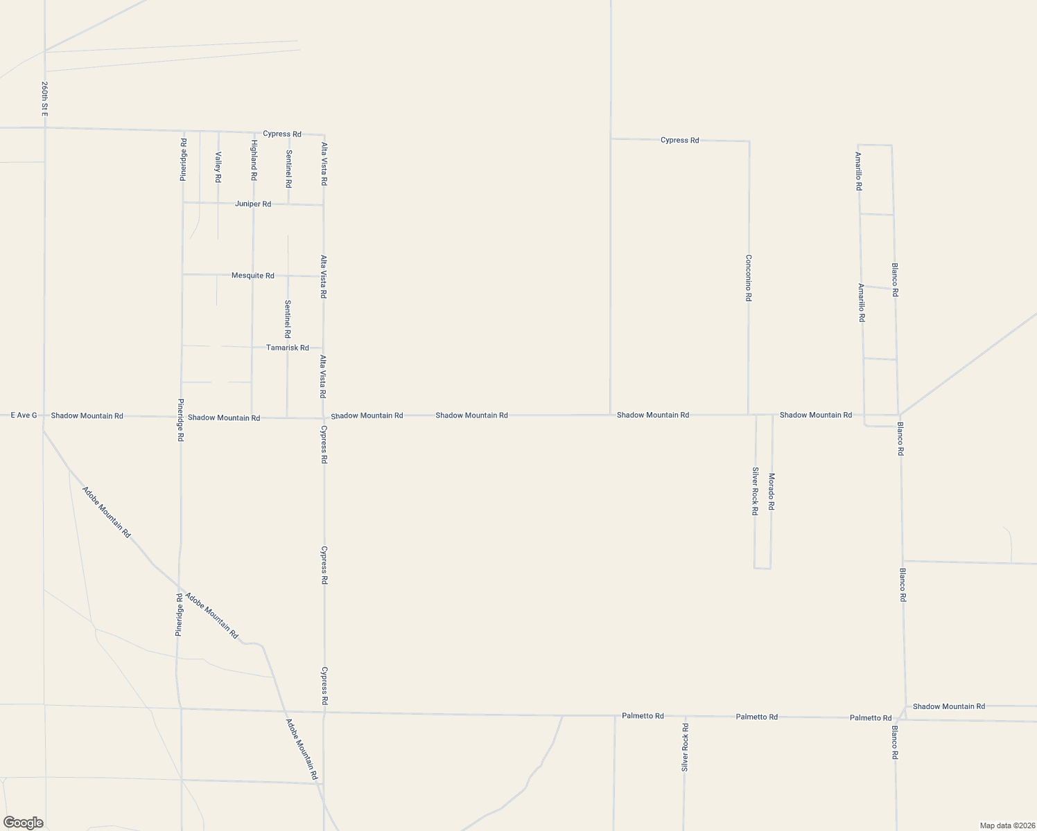 map of restaurants, bars, coffee shops, grocery stores, and more near Shadow Mountain Rd in Lancaster