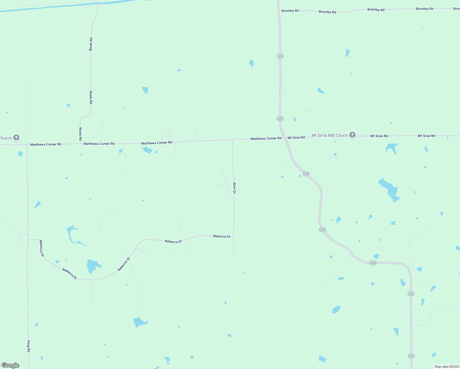 map of restaurants, bars, coffee shops, grocery stores, and more near 72 Catfish Dr in Byhalia