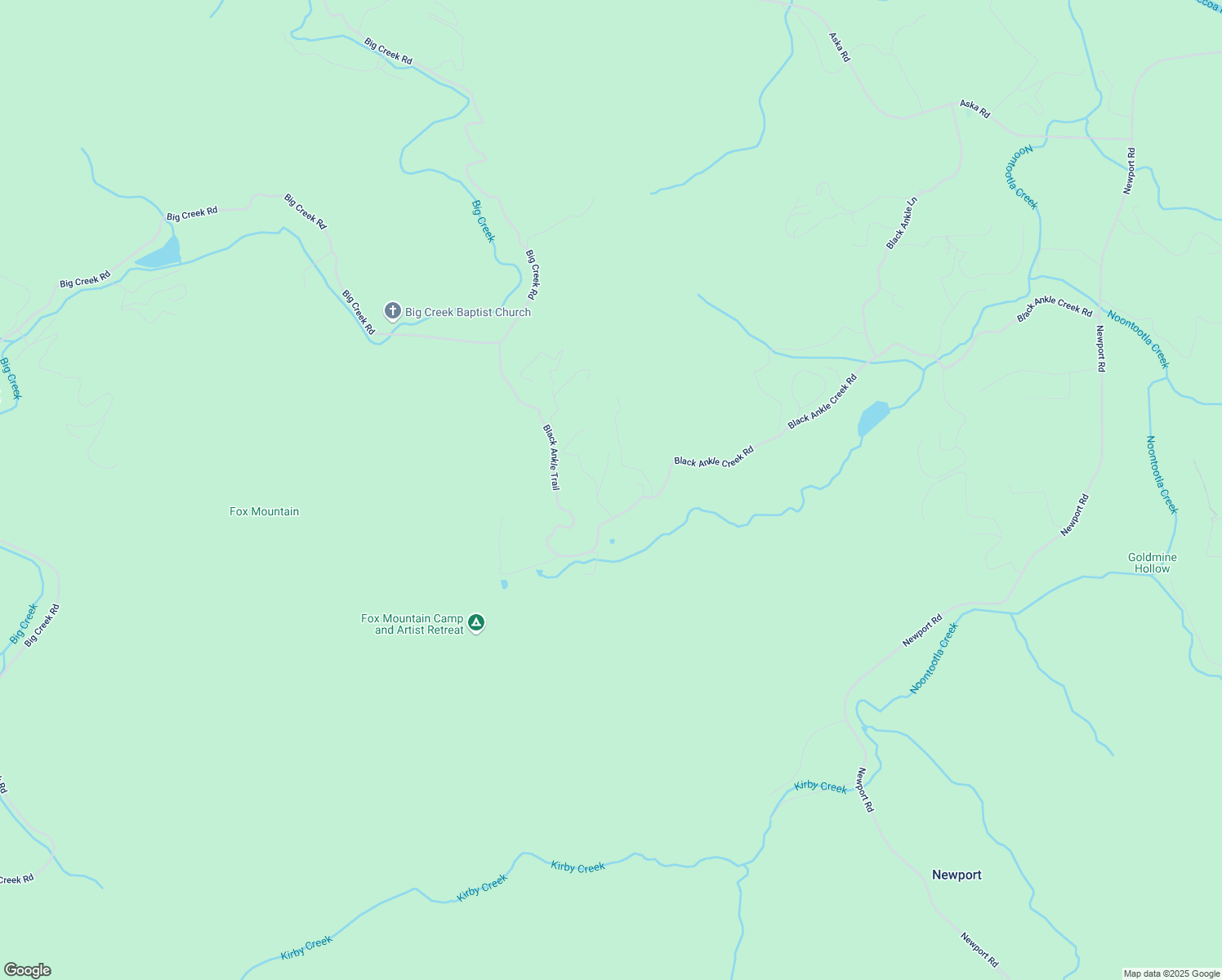 map of restaurants, bars, coffee shops, grocery stores, and more near 48 Baby Bear Ridge in Cherry Log