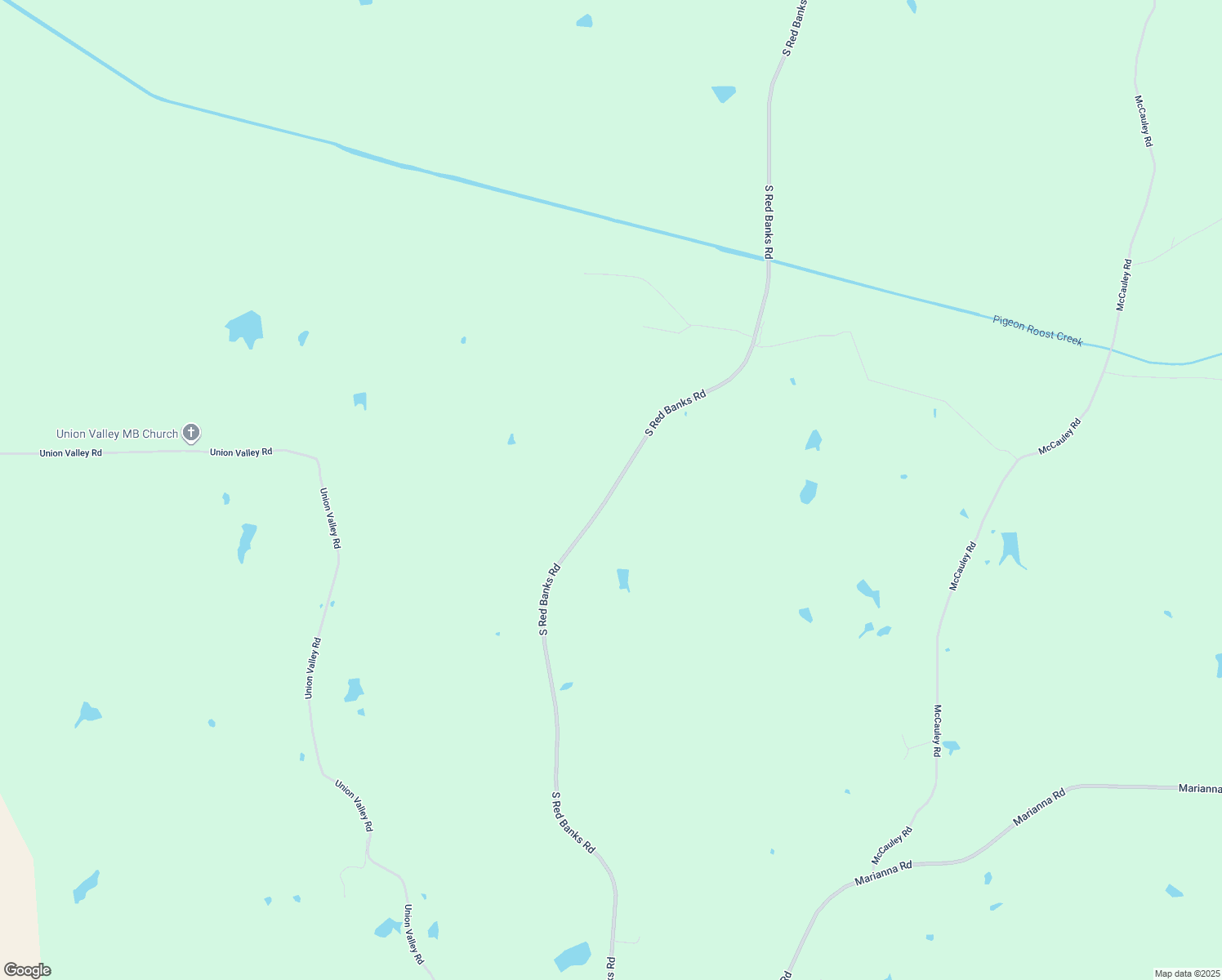 map of restaurants, bars, coffee shops, grocery stores, and more near 3400 S Red Banks Rd in Byhalia