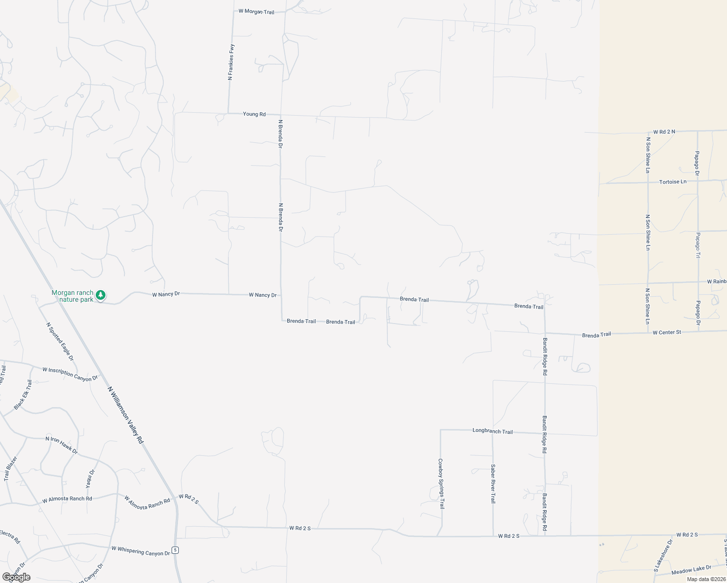 map of restaurants, bars, coffee shops, grocery stores, and more near 4020 Brenda Trail in Prescott
