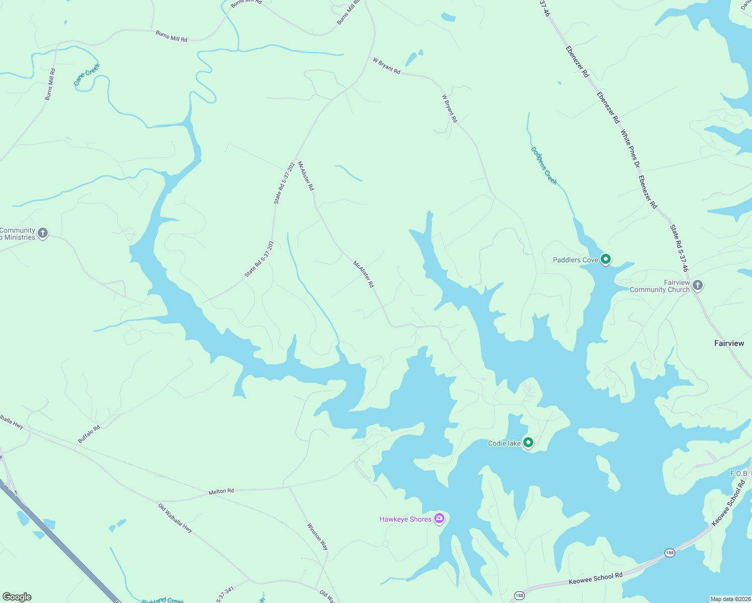 map of restaurants, bars, coffee shops, grocery stores, and more near in Walhalla