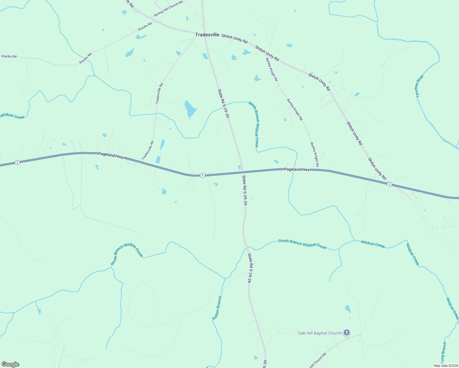 map of restaurants, bars, coffee shops, grocery stores, and more near 6480 Pageland Hwy in Lancaster