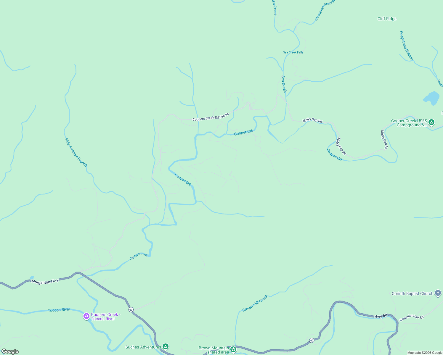 map of restaurants, bars, coffee shops, grocery stores, and more near in Suches