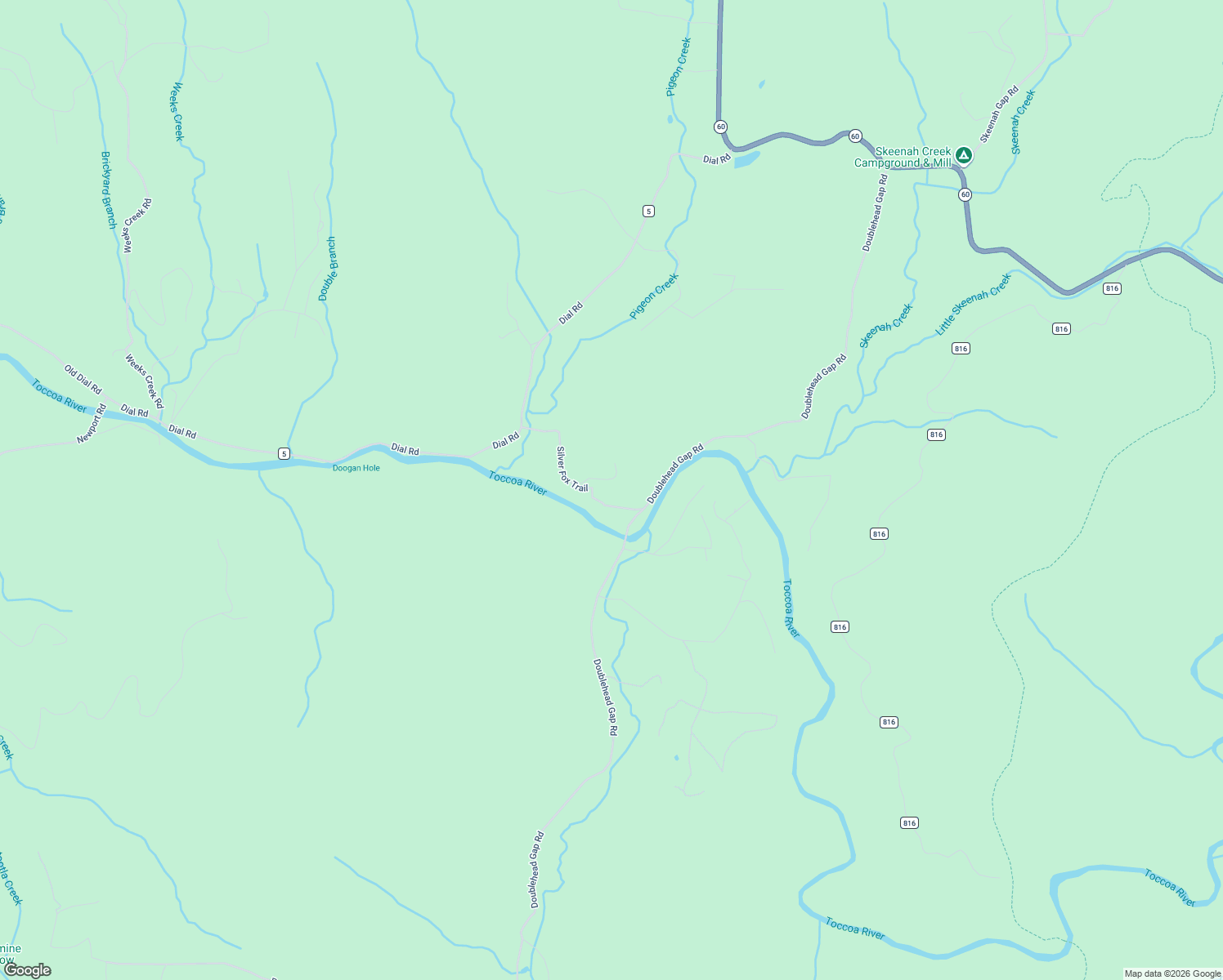 map of restaurants, bars, coffee shops, grocery stores, and more near 142 Amelia Lane in Blue Ridge