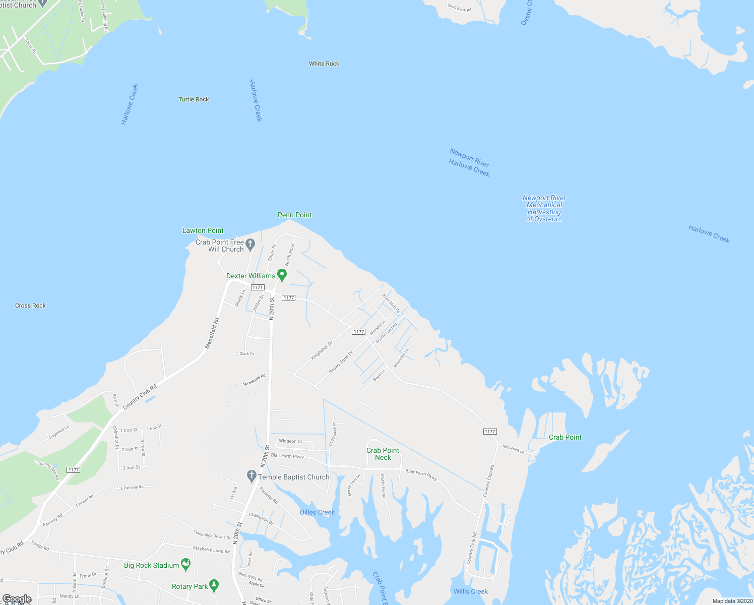 map of restaurants, bars, coffee shops, grocery stores, and more near 1606 Fairfield Court in Morehead City