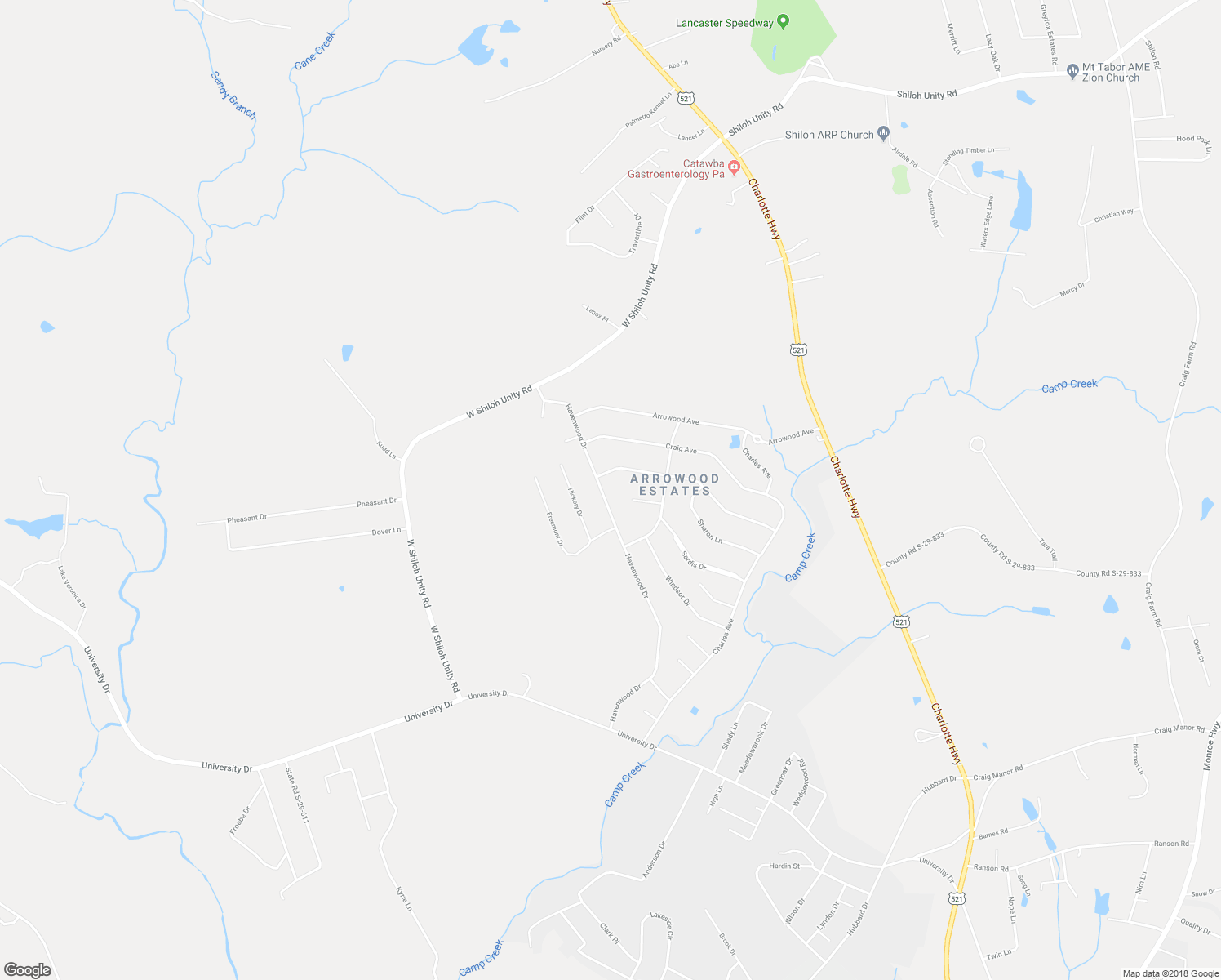 map of restaurants, bars, coffee shops, grocery stores, and more near 1936 Havenwood Drive in Lancaster