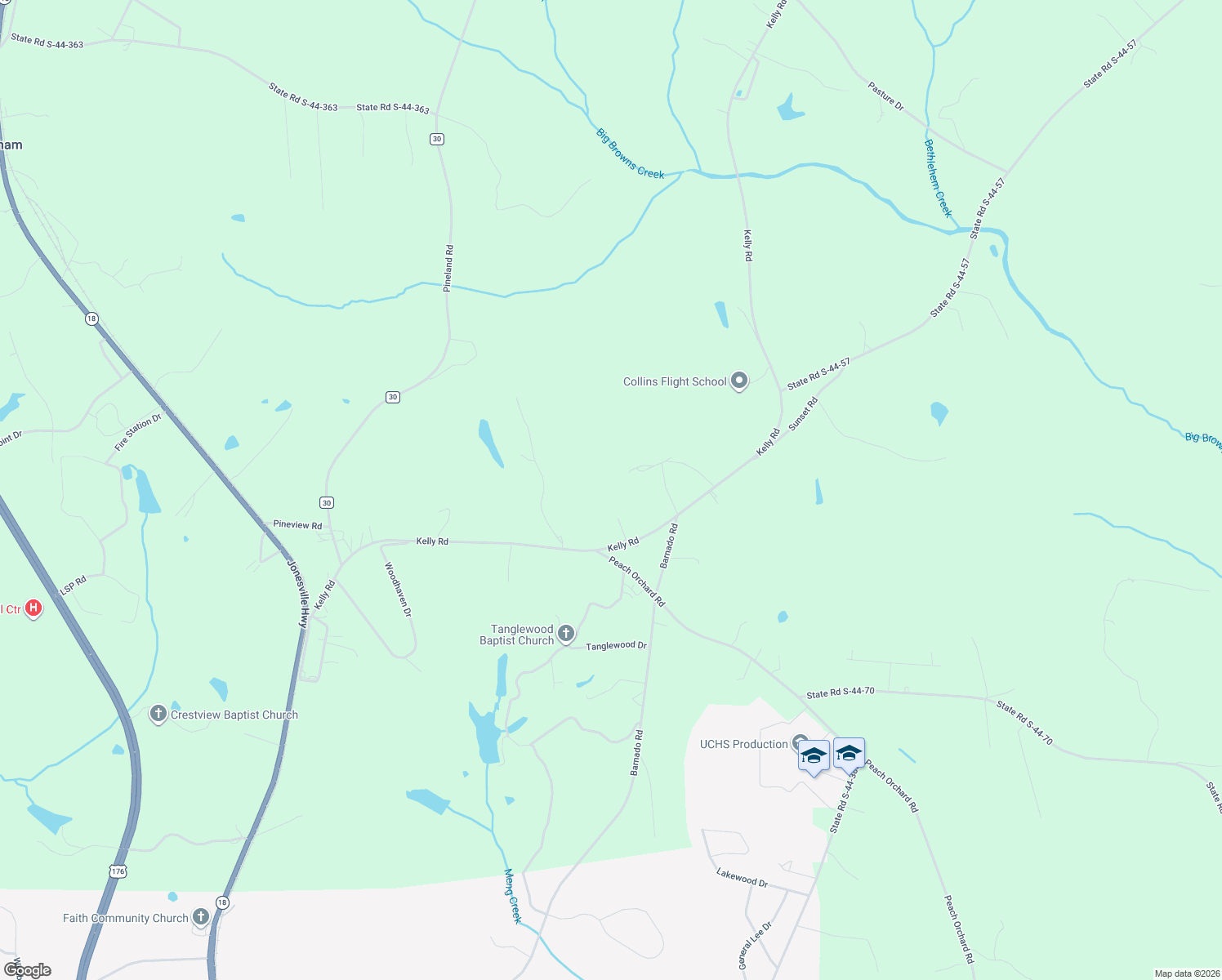 map of restaurants, bars, coffee shops, grocery stores, and more near 511 Kelly Road in Union