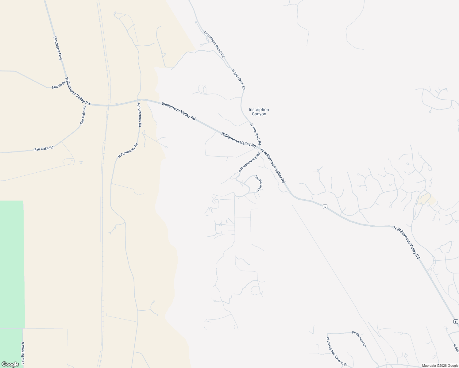 map of restaurants, bars, coffee shops, grocery stores, and more near 7309 West Corn Squeezing Lane in Prescott