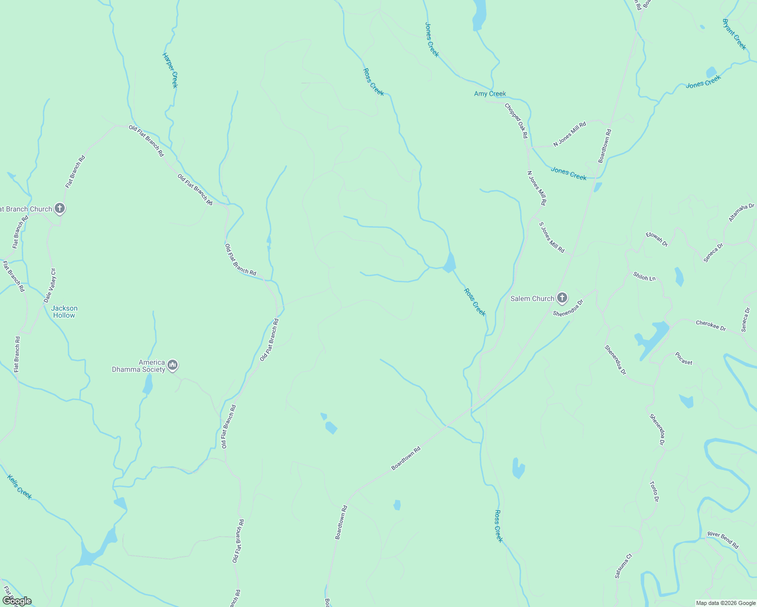 map of restaurants, bars, coffee shops, grocery stores, and more near 171 Trails End Summit in Ellijay