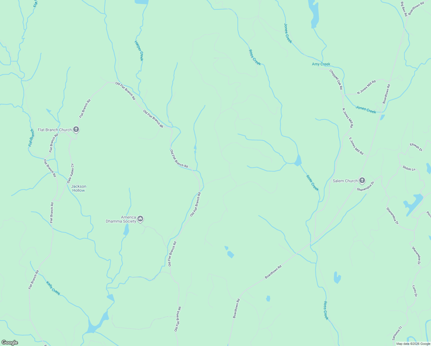 map of restaurants, bars, coffee shops, grocery stores, and more near 159 Scott Hollow Road in Ellijay