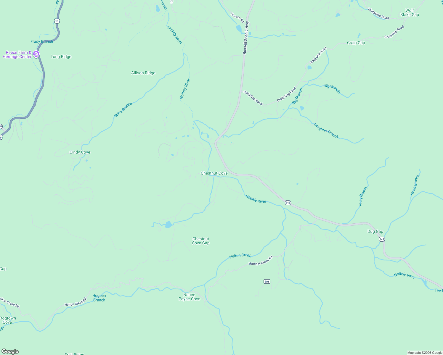 map of restaurants, bars, coffee shops, grocery stores, and more near 7527 Fisher Field Road in Blairsville