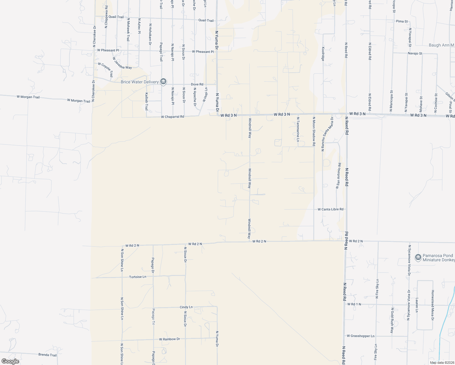 map of restaurants, bars, coffee shops, grocery stores, and more near 2880 West Dreamscape Way in Chino Valley