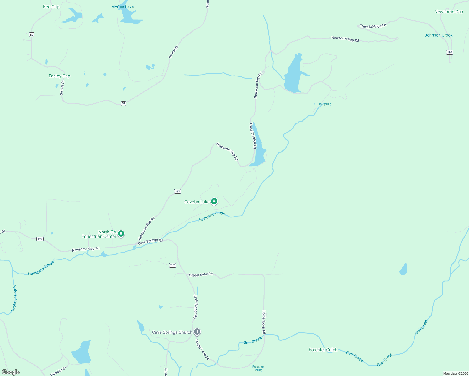 map of restaurants, bars, coffee shops, grocery stores, and more near 5612 Lakeview Drive in Rising Fawn