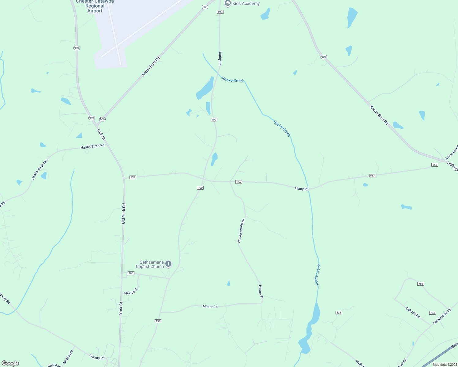 map of restaurants, bars, coffee shops, grocery stores, and more near 724 Hosea Strong Road in Chester