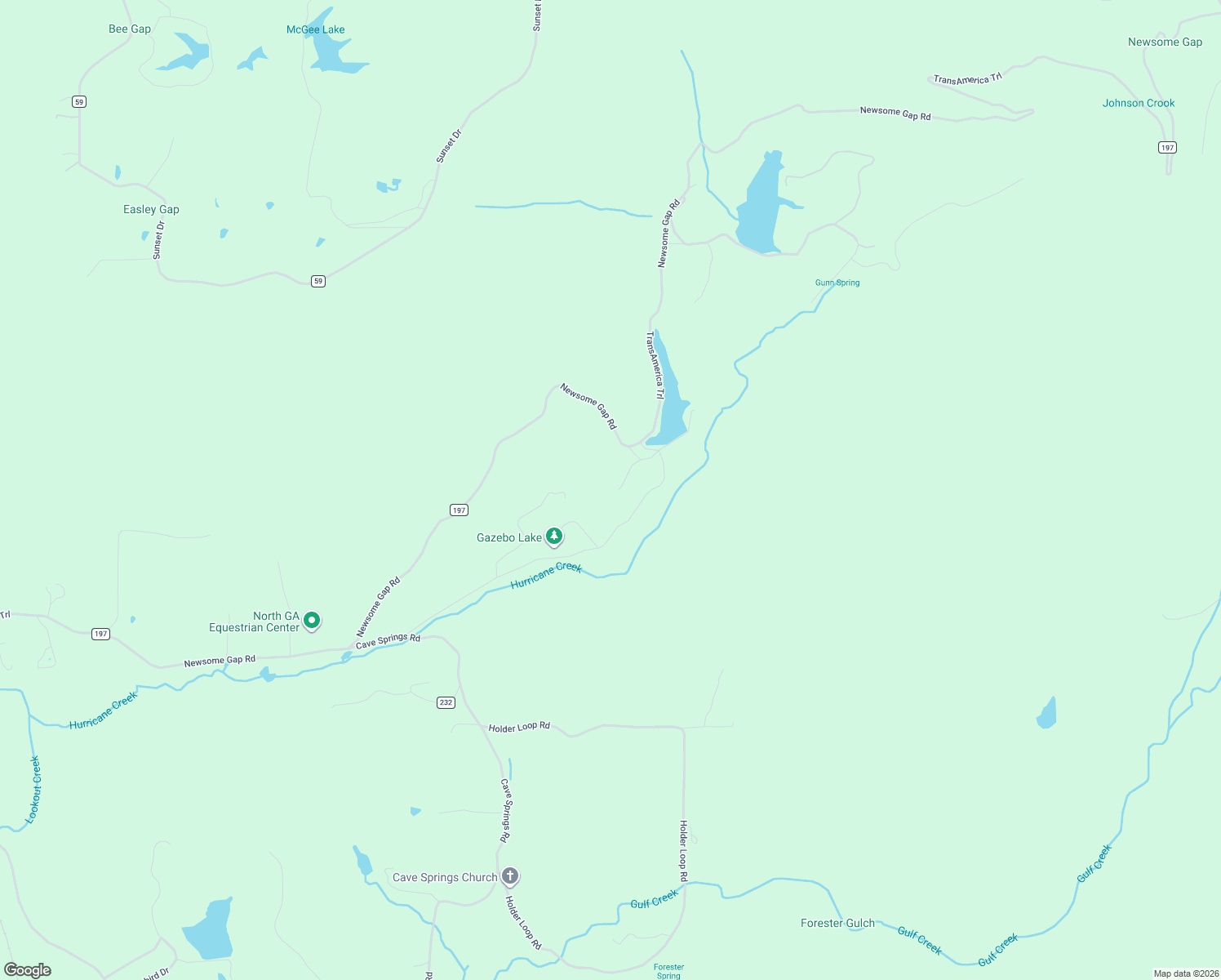 map of restaurants, bars, coffee shops, grocery stores, and more near 5612 Lakeview Drive in Rising Fawn