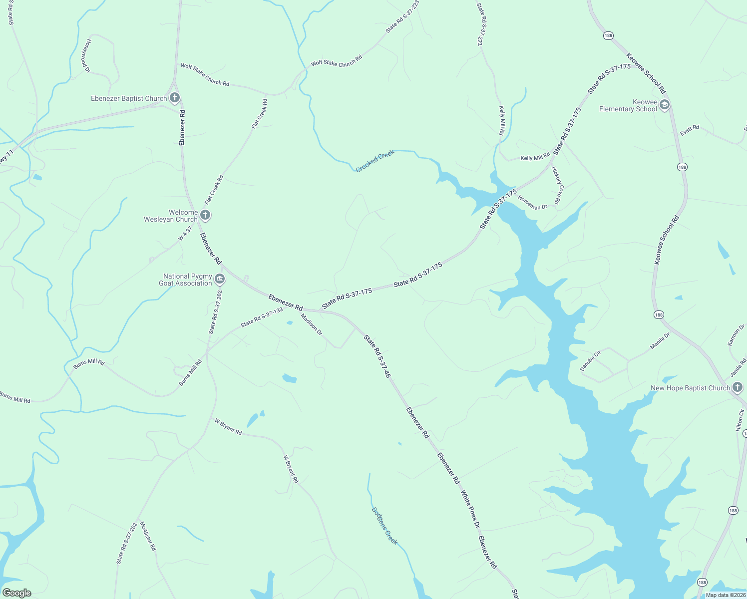 map of restaurants, bars, coffee shops, grocery stores, and more near 196 State Road S-37-175 in Seneca